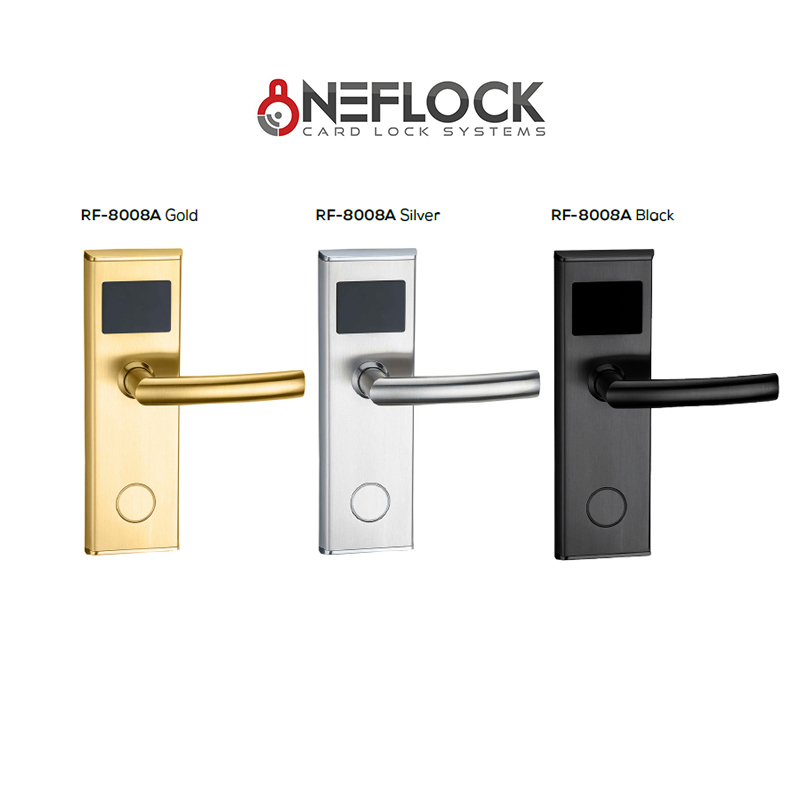 Neflock RF-8008A Yangına Dayanıklı Kartlı Kilit Sistemi